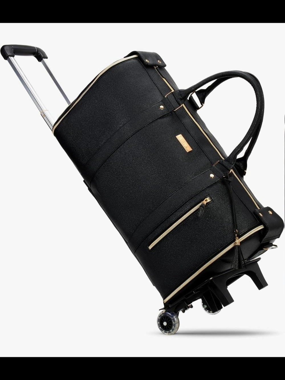 Luhxe Travel Garment Bag with Detachable Wheels